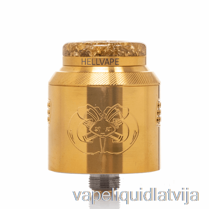 Hellvape Drop Dead 2 24mm Rda Zelta Vape šķidrums